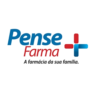 Logo marca do serviço PENSE FARMA