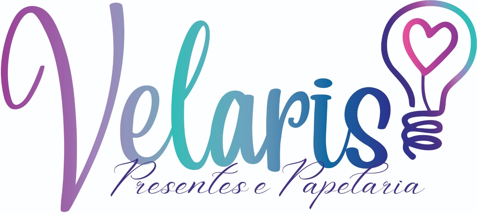 Logo marca do serviço VELARIS PRESENTES E PAPELARIAS