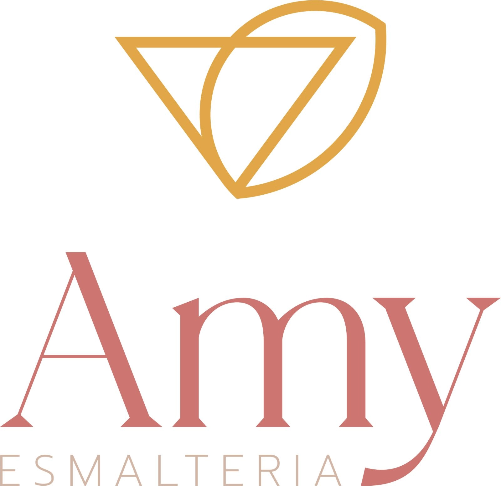 Logo marca do serviço AMY ESMALTERIA