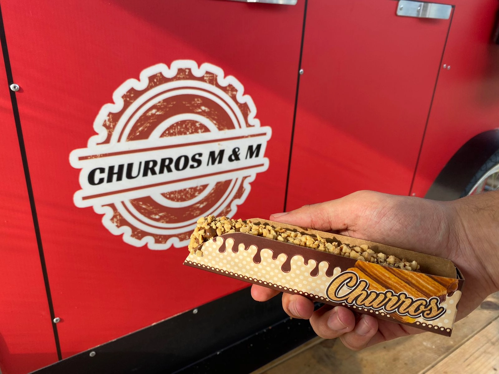 Banner da seção Sobre a Churros M&M